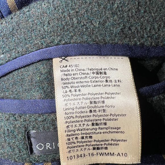 Scotch & Soda Wool Duffle Coat - Green - Medium - Picture 6 of 7